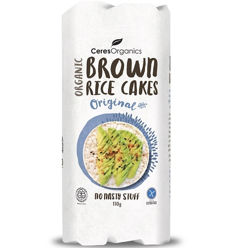 CERES ORGANIC RICE CAKES ORIGINAL 110G