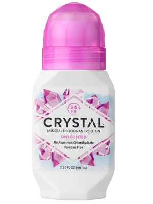 CRYSTAL ROLL ON DEODORANT UNSCENTED 66ML
