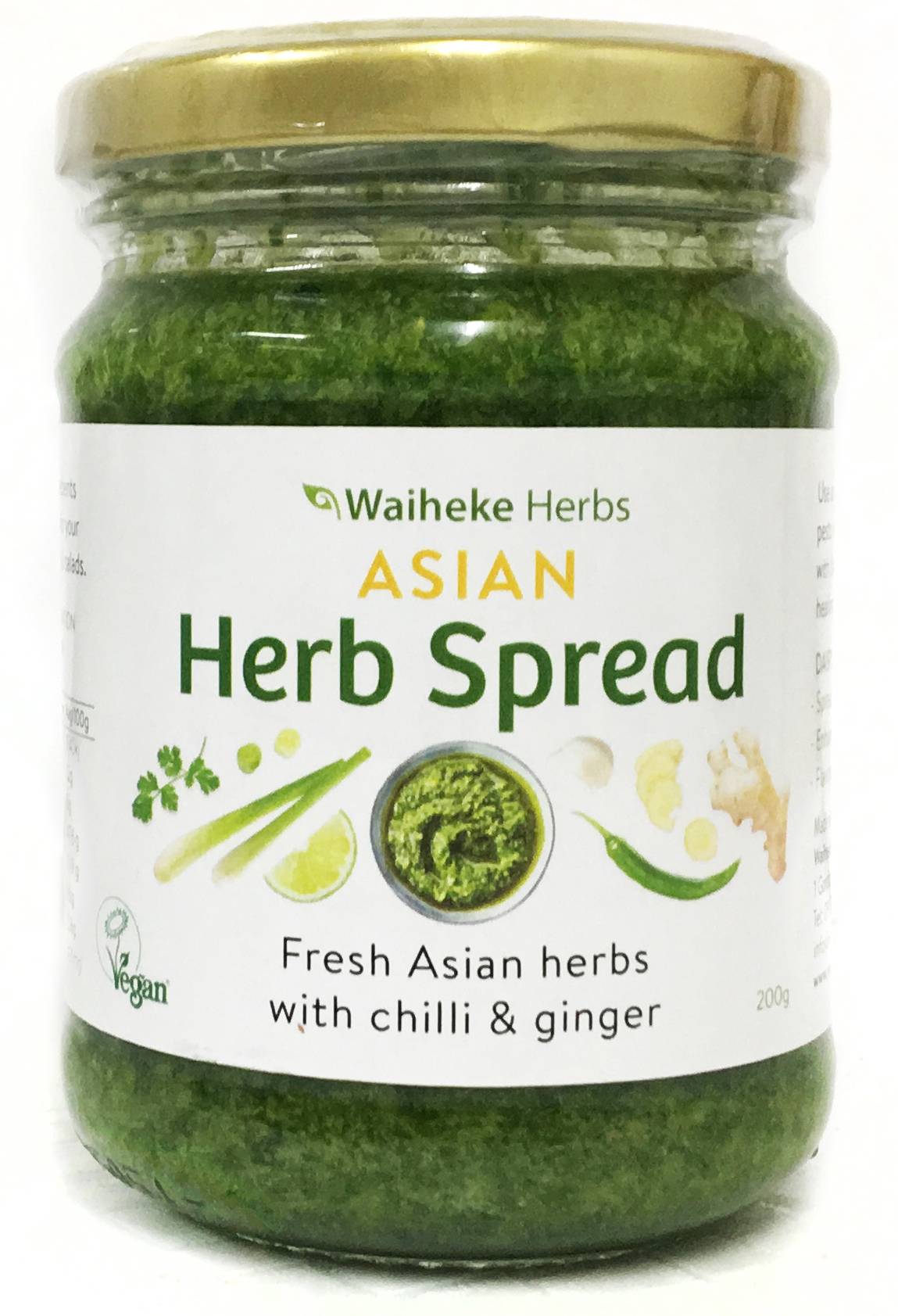 WAIHEKE HERBS ASIAN SPREAD 200G
