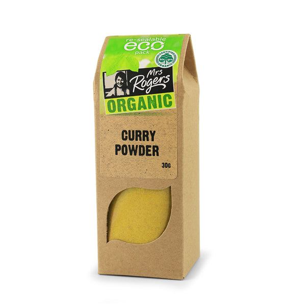 MRS ROGERS ORGANIC CURRY POWDER 30G