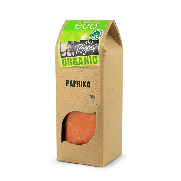 MRS ROGERS ORGANIC PAPRIKA GROUND 35G