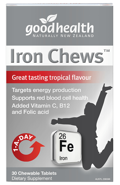 GOOD HEALTH IRON CHEWS 30 TABS