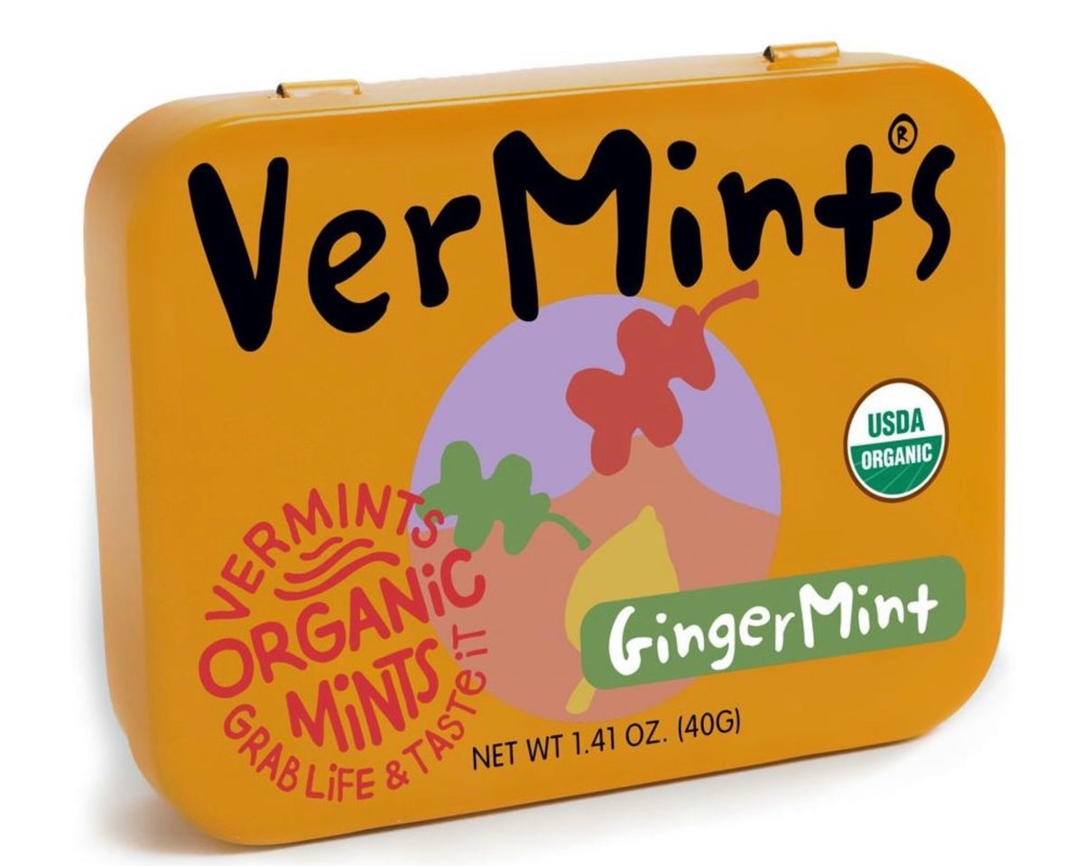 VERMINTS GINGER MINT 40G