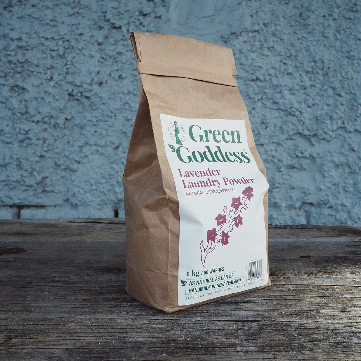GREEN GODDESS LAVENDER LAUNDRY POWDER 1KG