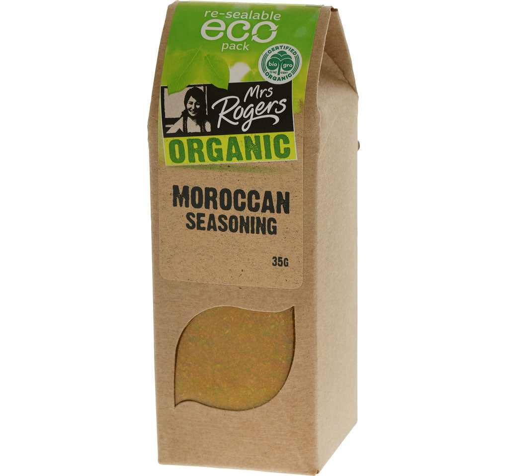 MRS ROGERS ORGANIC MOROCCAN SEASONING 35G