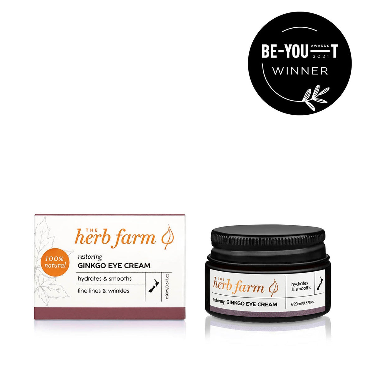 HERB FARM RESTORATIVE GINGKO EYE CREAM 20ML