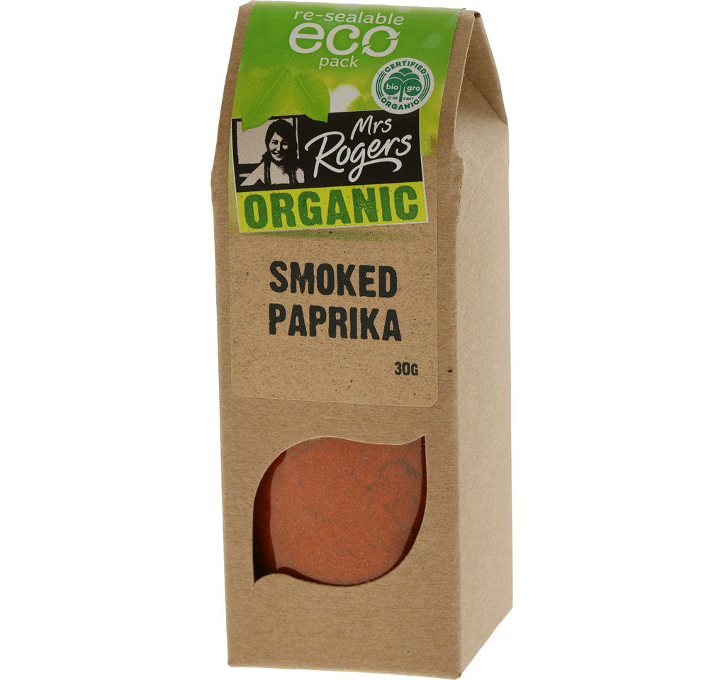 MRS ROGERS ORGANIC PAPRIKA SMOKED 30G