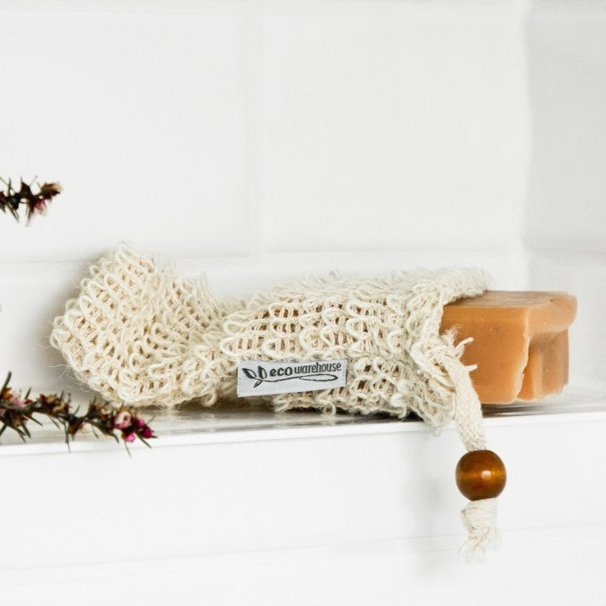 ECO WAREHOUSE HEMP SOAP SAVER BAG