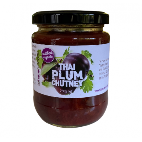 TE HORO HARVEST THAI PLUM CHUTNEY 250G