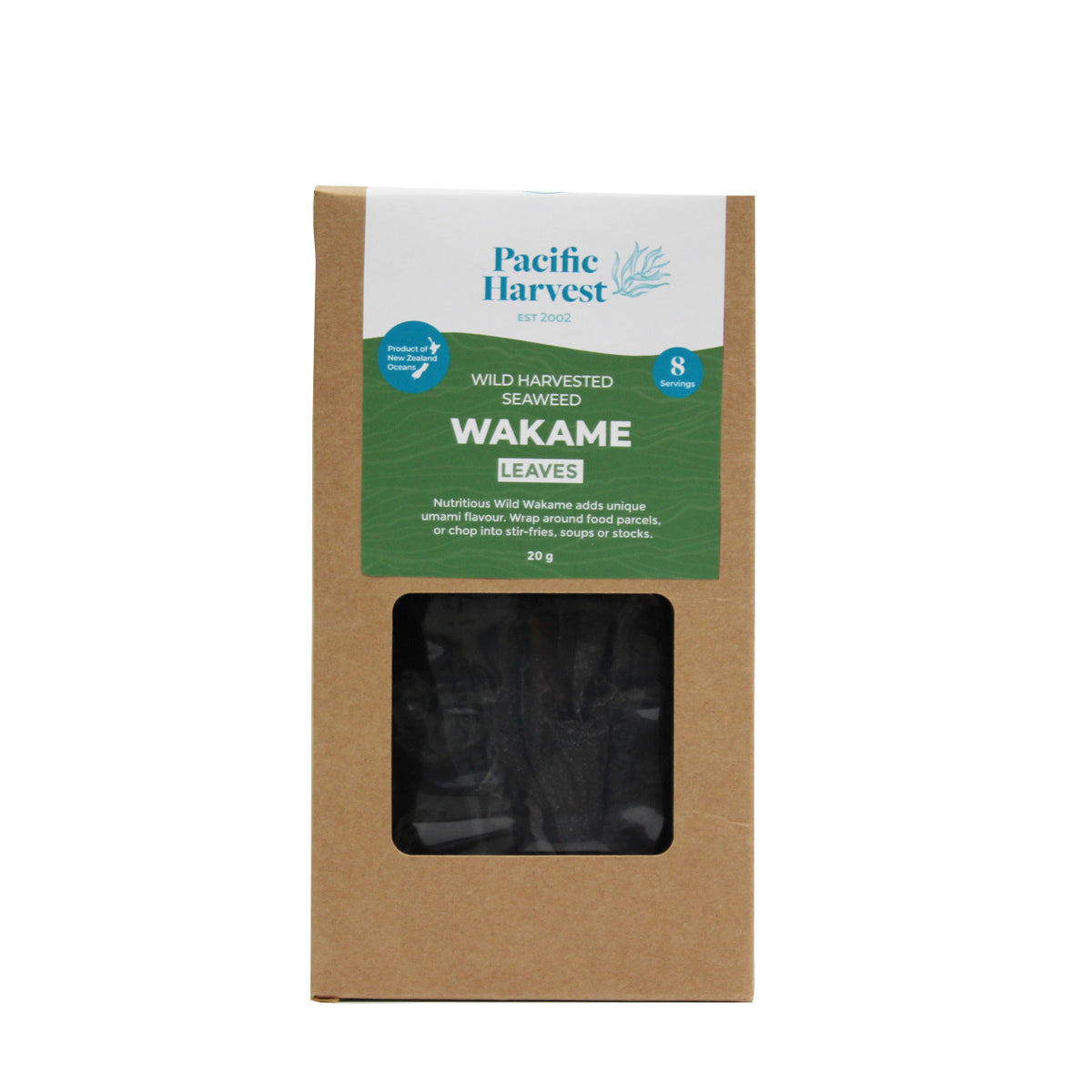 PACIFIC HARVEST WAKAME WILD NZ LEAVES 20G